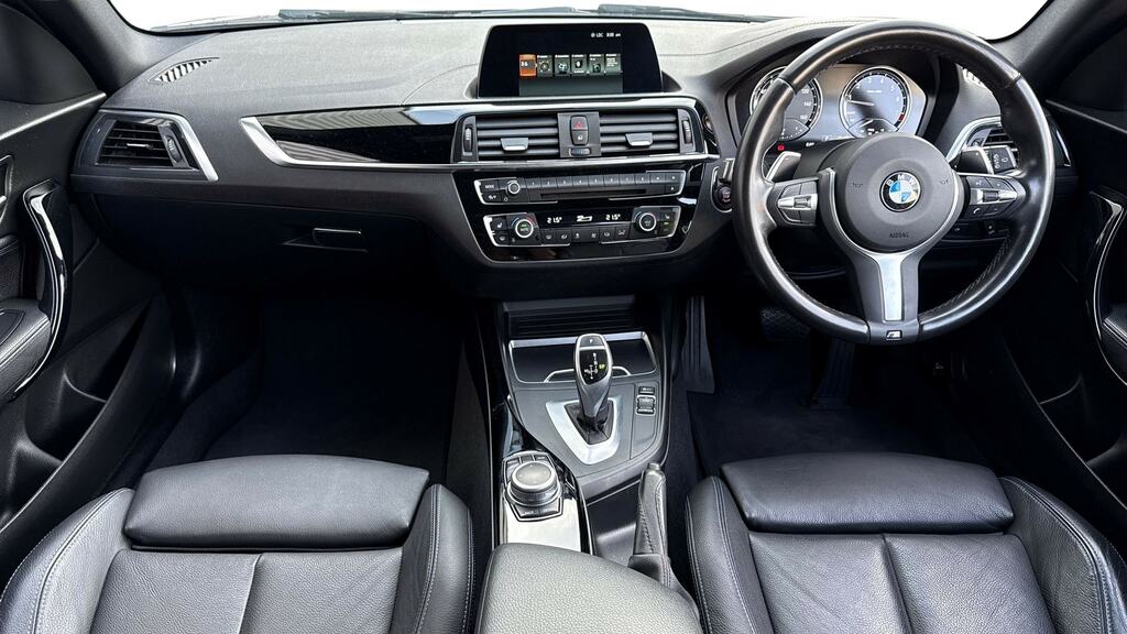 BMW 1 Series 120I 2.0 M Sport Nav Step HK18VOU Black #4