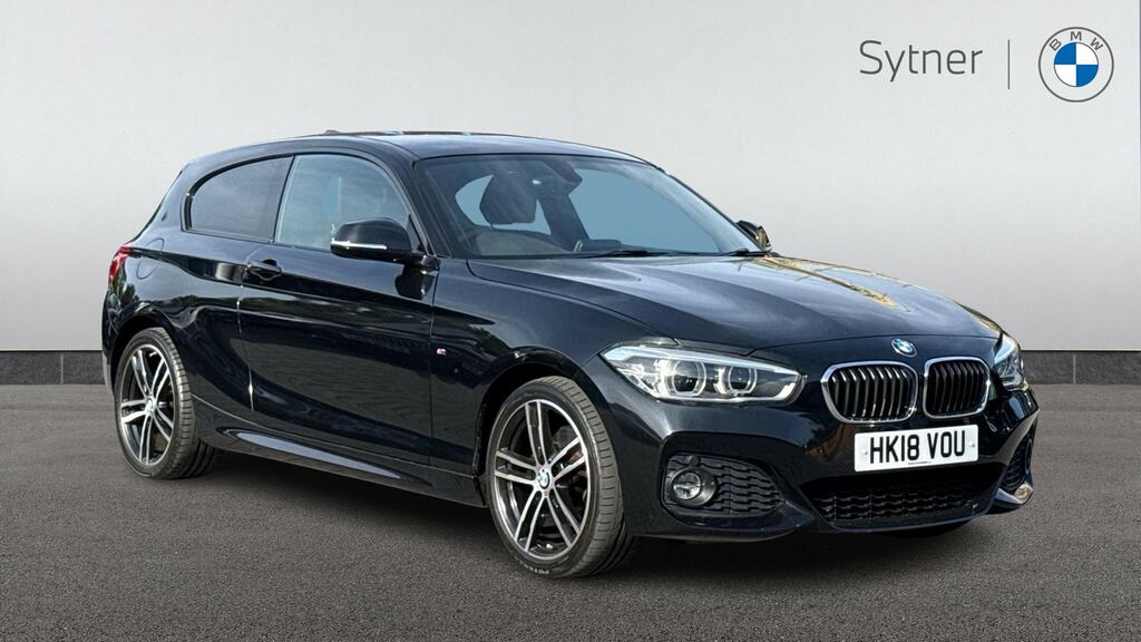 BMW 1 Series 120I 2.0 M Sport Nav Step HK18VOU Black