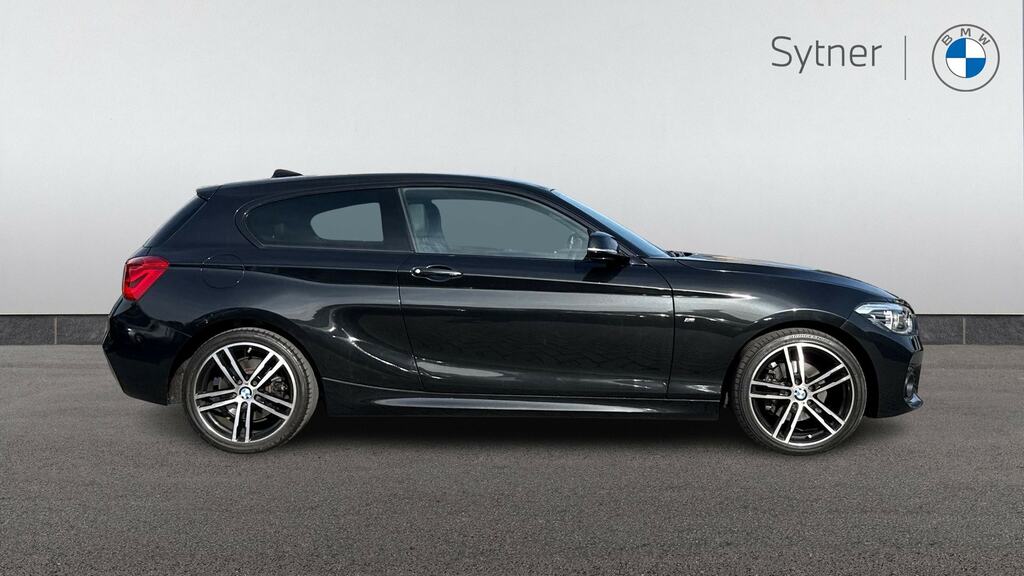 BMW 1 Series 120I 2.0 M Sport Nav Step HK18VOU Black #3