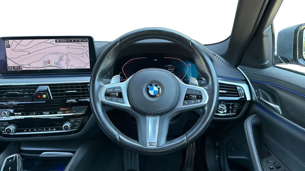 BMW 5 Series 520D Mht M Sport Step LK73HWJ Grey #5
