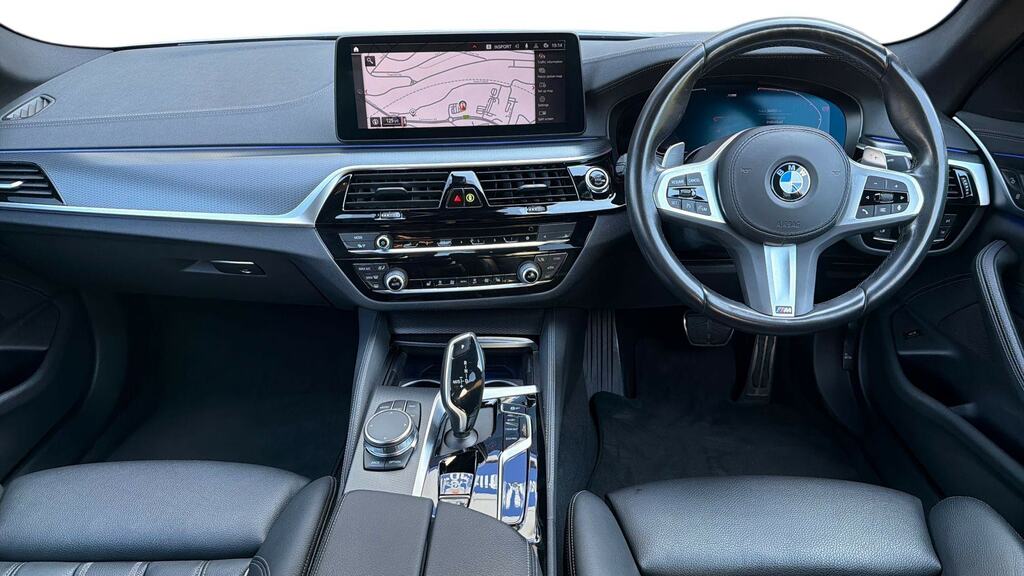 BMW 5 Series 520D Mht M Sport Step LK73HWJ Grey #4
