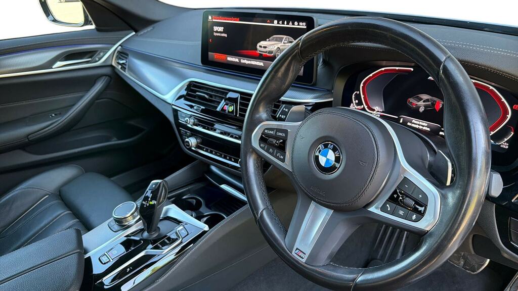 BMW 5 Series 520D Mht M Sport Step LK73HWJ Grey #6