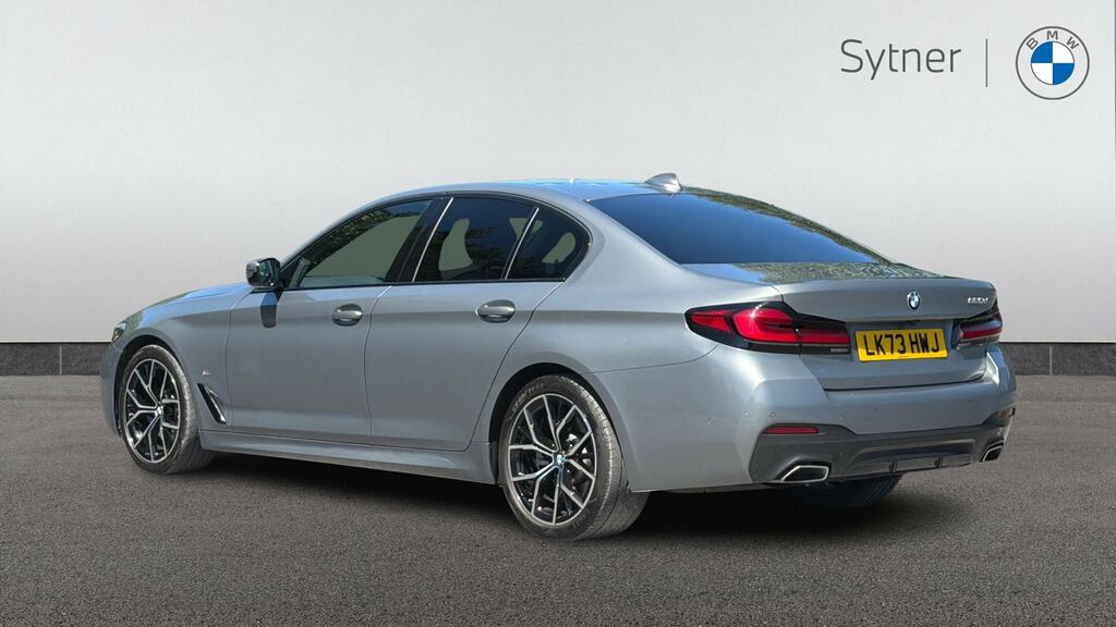 BMW 5 Series 520D Mht M Sport Step LK73HWJ Grey #2