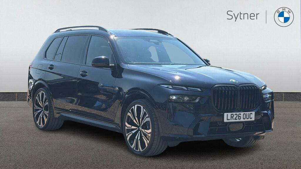 BMW X7 Xdrive40d Mht M Sport Step Black