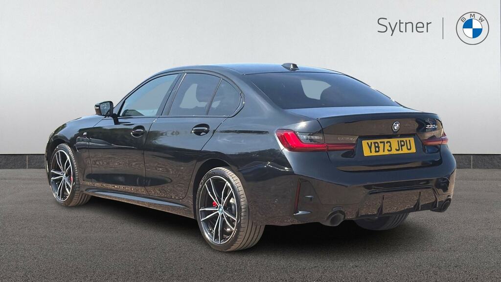 BMW 3 Series 330E M Sport Step Pro Pack YB73JPU Black #2