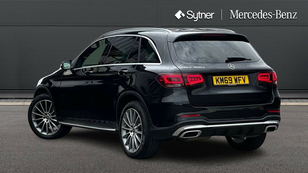 Mercedes-Benz GLC Class Glc 300D 4Matic Amg Line Premium 9G-tronic KM69WFV Black #2