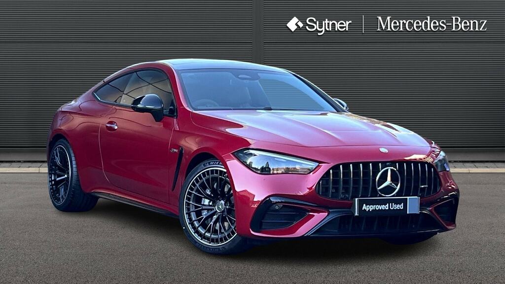 Mercedes-Benz CLE Class Cle 53 4Matic Amg Night Edn Prem 9G-tronic Red