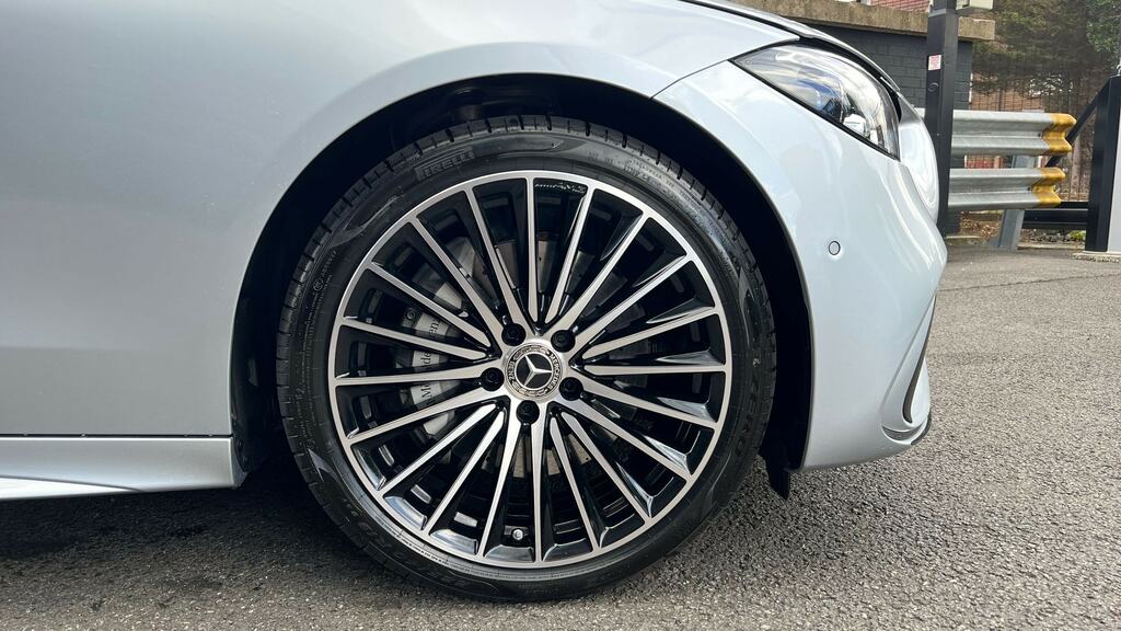 Mercedes-Benz C Class C300 Amg Line Premium Plus 9G-tronic Silver #5