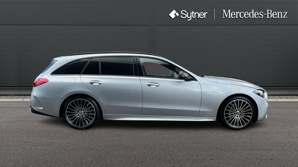 Mercedes-Benz C Class C300 Amg Line Premium Plus 9G-tronic Silver #4