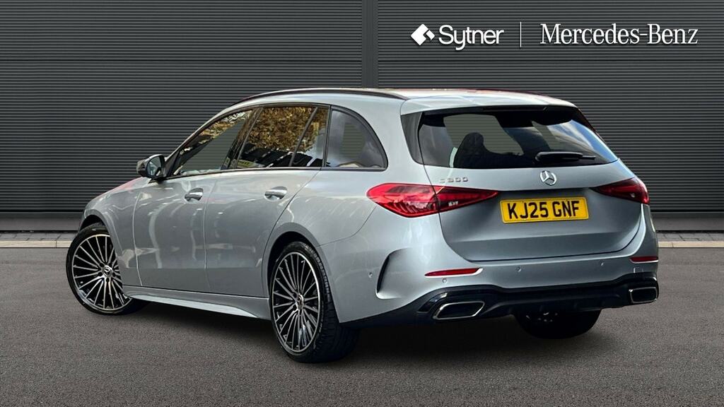 Mercedes-Benz C Class C300 Amg Line Premium Plus 9G-tronic Silver #2