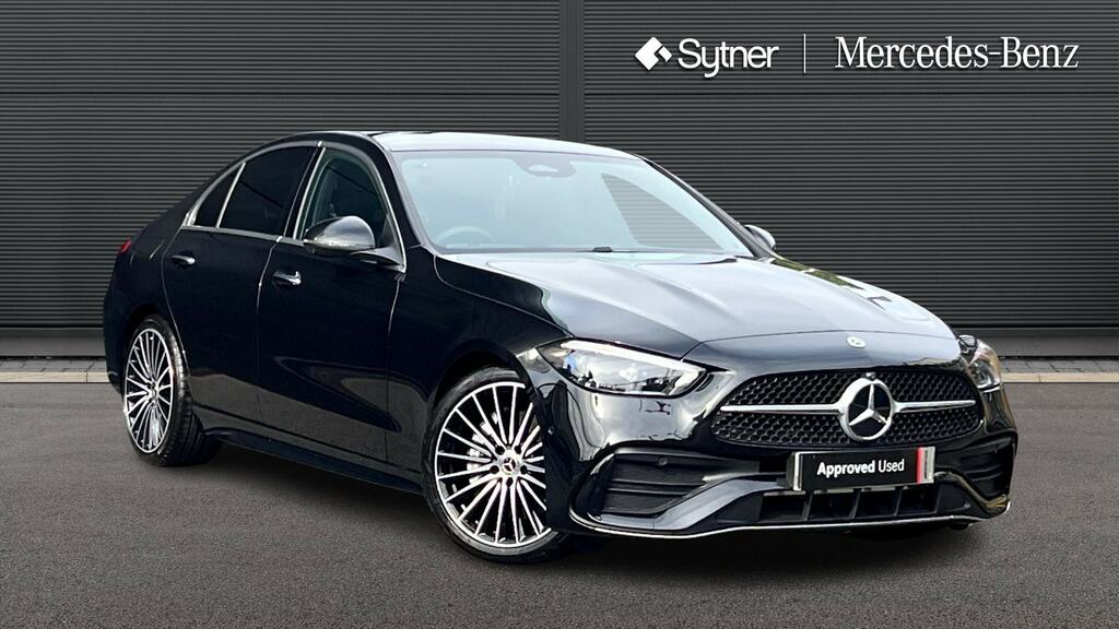 Mercedes-Benz C Class 1.5 C200h Mhev Amg Line Premium Saloon Petro Grey #1
