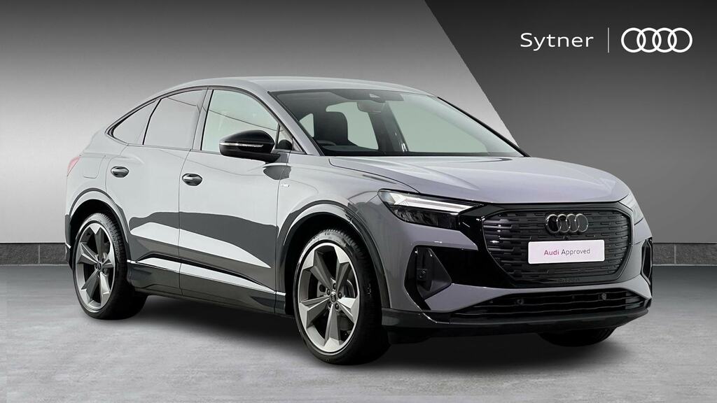 Audi Q4 E Tron 210Kw 45 82Kwh Black Edition Grey