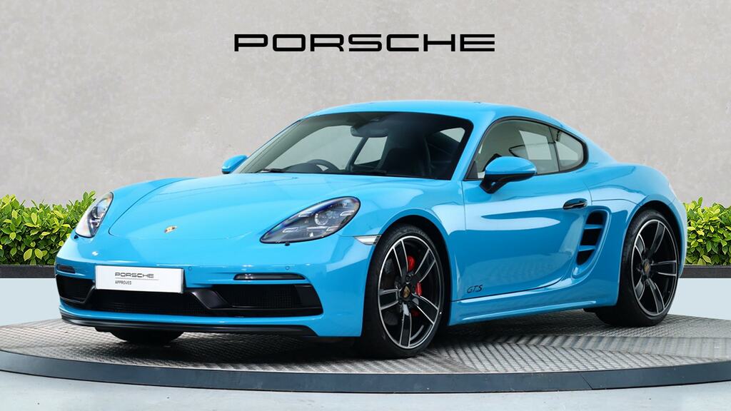 Porsche 718 Cayman 2.5 Gts Pdk Blue #3
