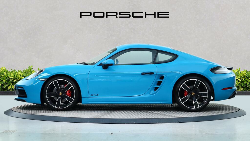 Porsche 718 Cayman 2.5 Gts Pdk Blue #4