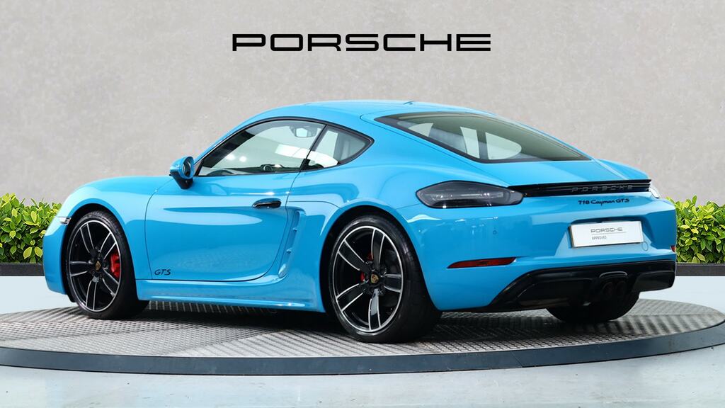 Porsche 718 Cayman 2.5 Gts Pdk Blue #5
