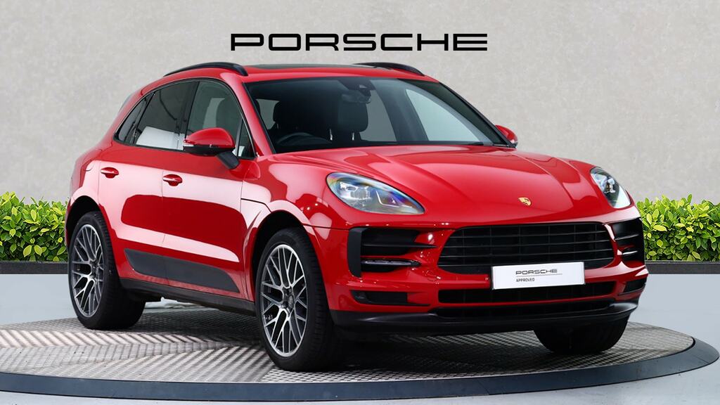Porsche Macan 5dr Pdk Red