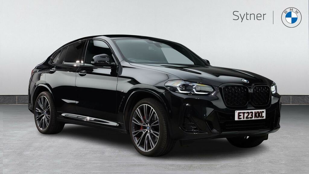 BMW X4 Xdrive20d Mht M Sport Step Techpro Black