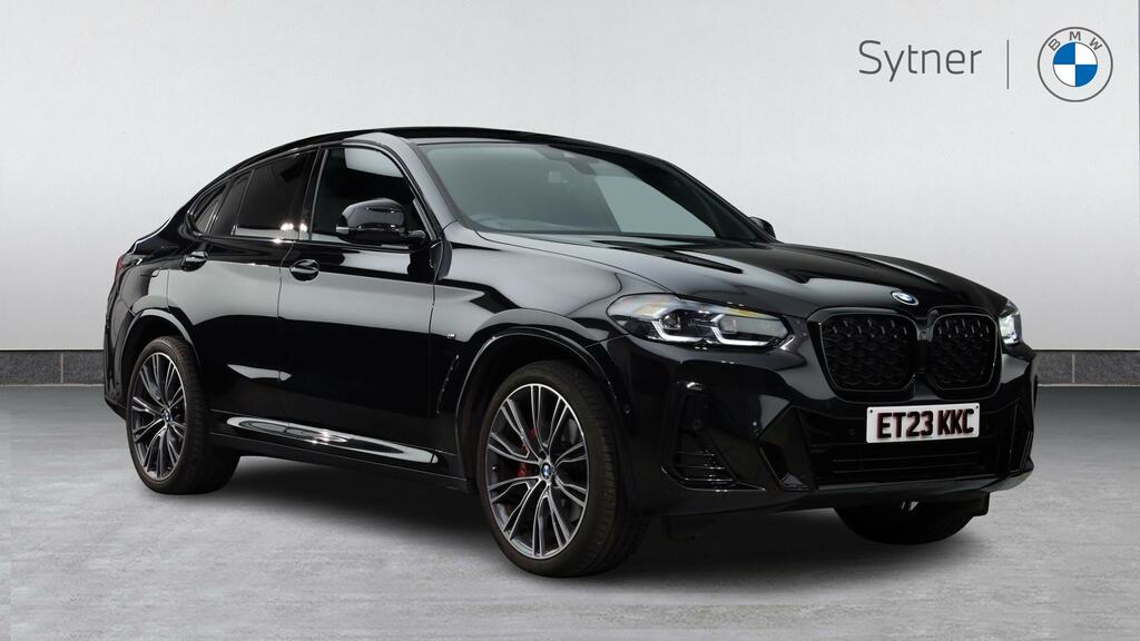 BMW X4 Xdrive20d Mht M Sport Step Techpro Black
