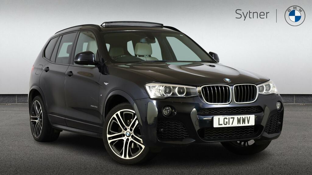 BMW X3 Xdrive20d M Sport Step Black