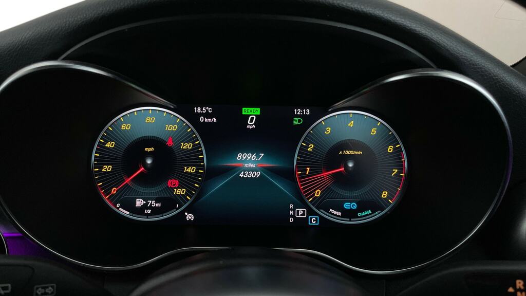 Mercedes-Benz C Class 2.0 C300d Amg Line G-tronic Euro 6 Ss Grey #13