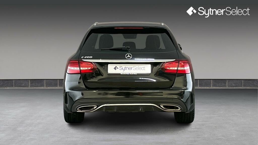 Mercedes-Benz C Class C200 Amg Line Premium 9G-tronic Black #5