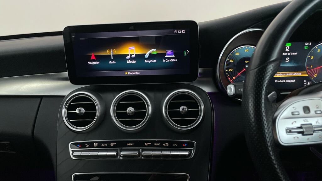 Mercedes-Benz C Class 2.0 C300d Amg Line G-tronic Euro 6 Ss Grey #7