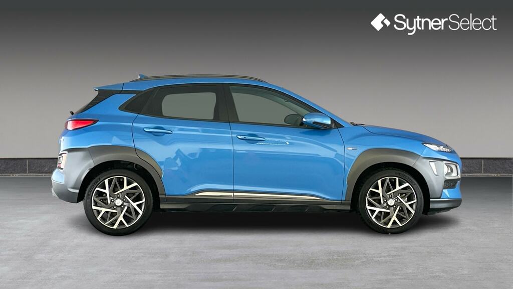 Hyundai Kona 1.6 Gdi Hybrid Premium Se Dct Blue #3