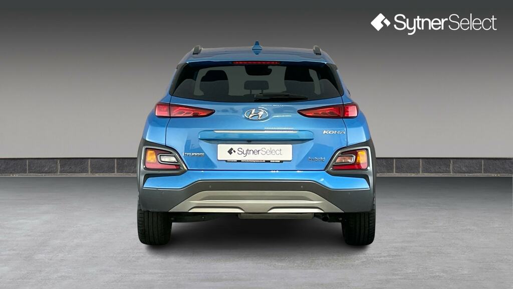 Hyundai Kona 1.6 Gdi Hybrid Premium Se Dct Blue #5