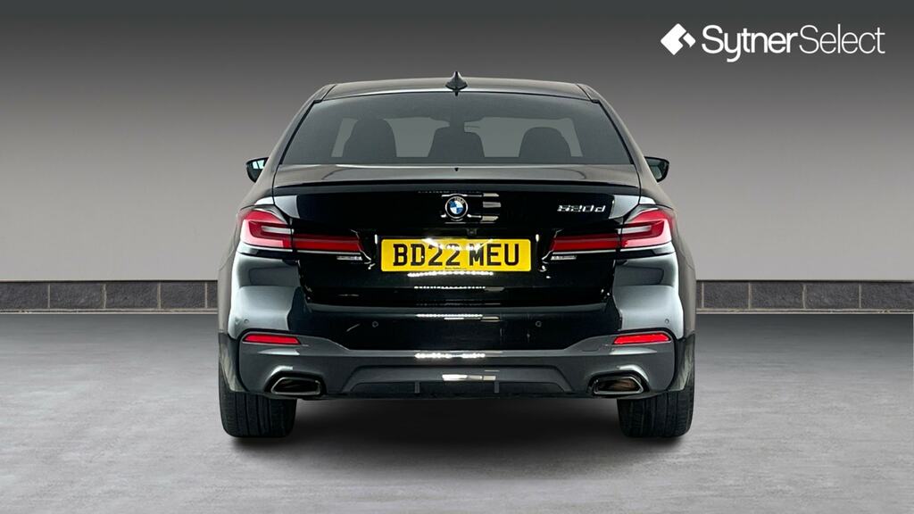 BMW 5 Series 520D Mht M Sport Step Pro Pack Black #5