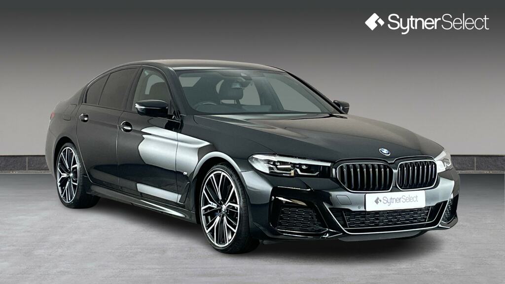 BMW 5 Series 520D Mht M Sport Step Pro Pack Black