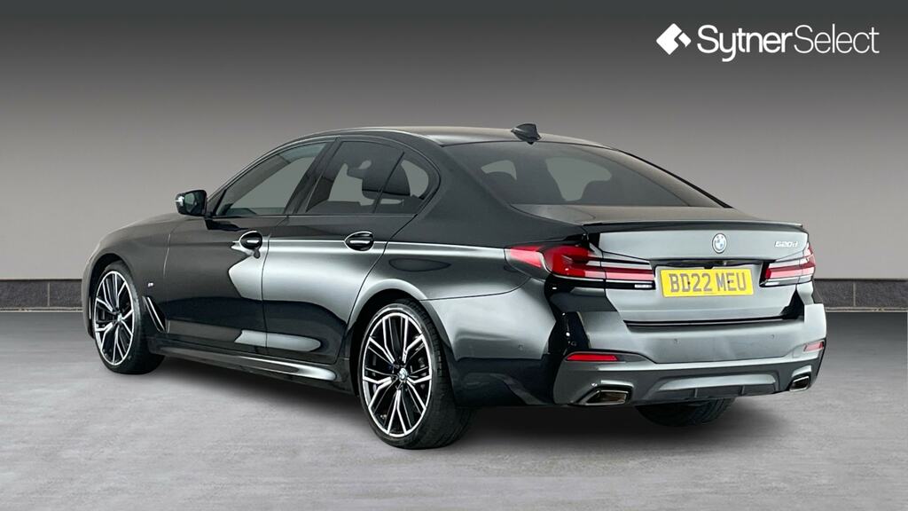 BMW 5 Series 520D Mht M Sport Step Pro Pack Black #2