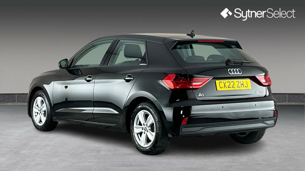 Audi A1 30 Tfsi 110 Technik CX22ZHJ Black #2