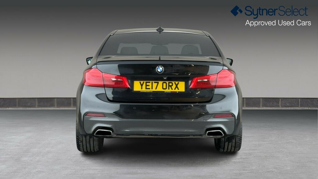 BMW 5 Series 540I Xdrive M Sport YE17ORX Black #5