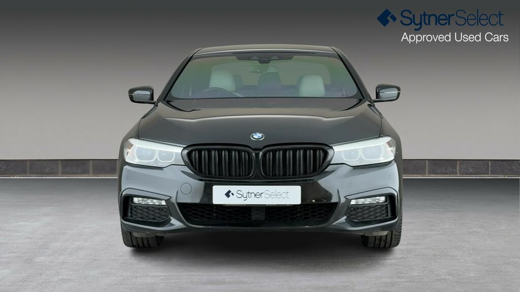 BMW 5 Series 540I Xdrive M Sport YE17ORX Black #4