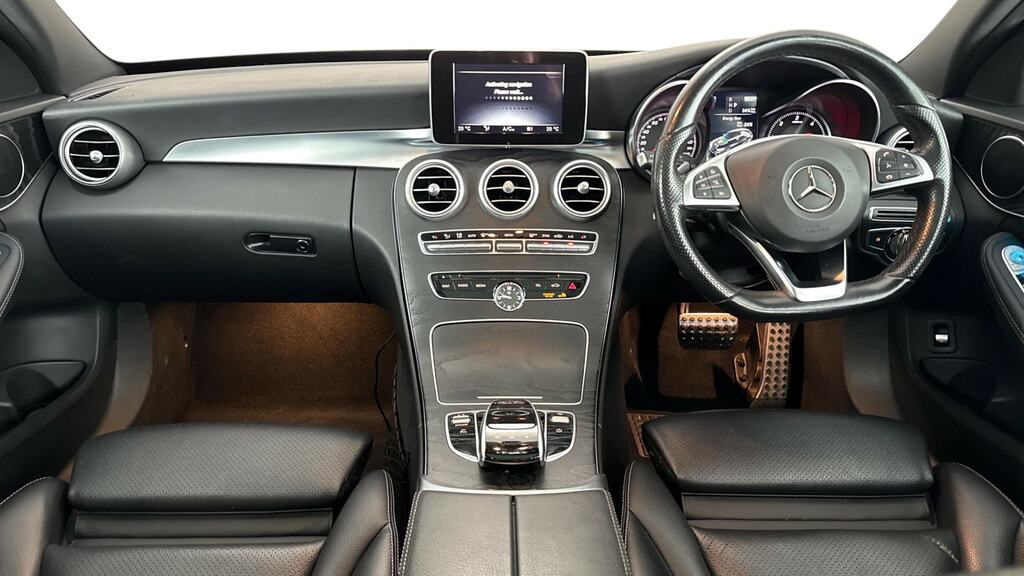 Mercedes-Benz C Class C300h Amg Line Premium Blue #6