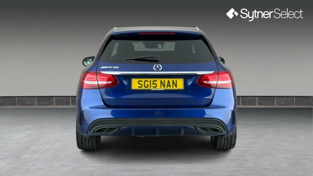 Mercedes-Benz C Class C300h Amg Line Premium Blue #5
