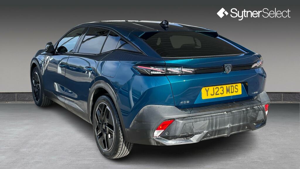 Peugeot 408 1.6 Plug-in Hybrid Gt E-eat8 Blue #2