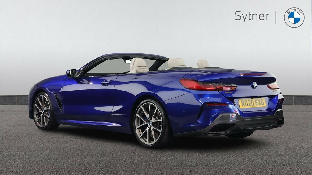 BMW 8 Series M850i Xdrive Blue #4