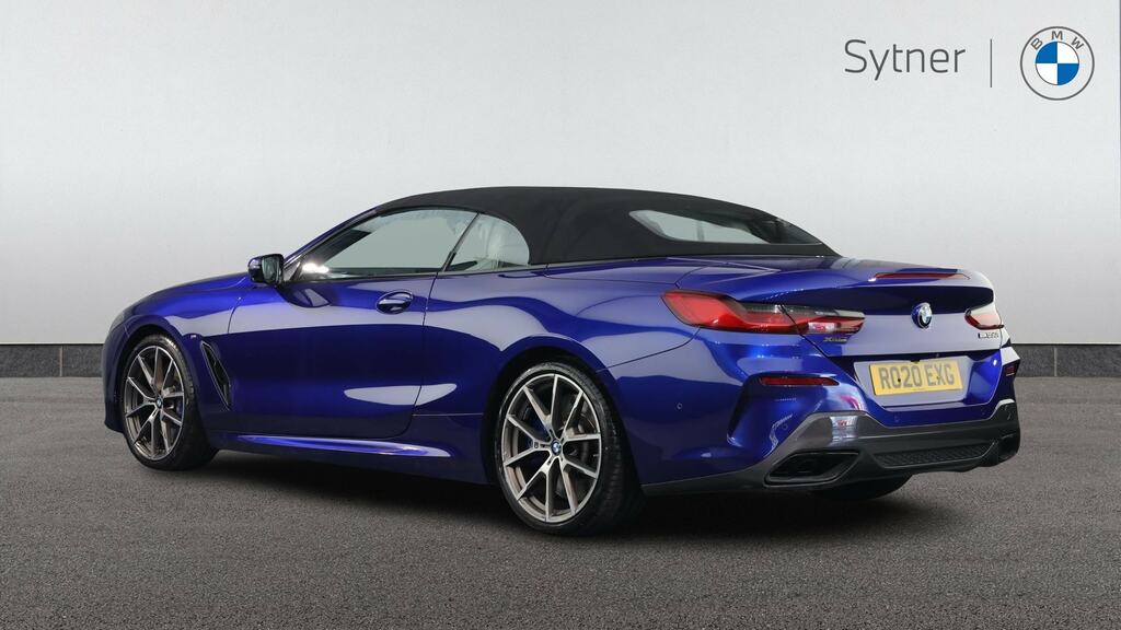 BMW 8 Series M850i Xdrive Blue #3