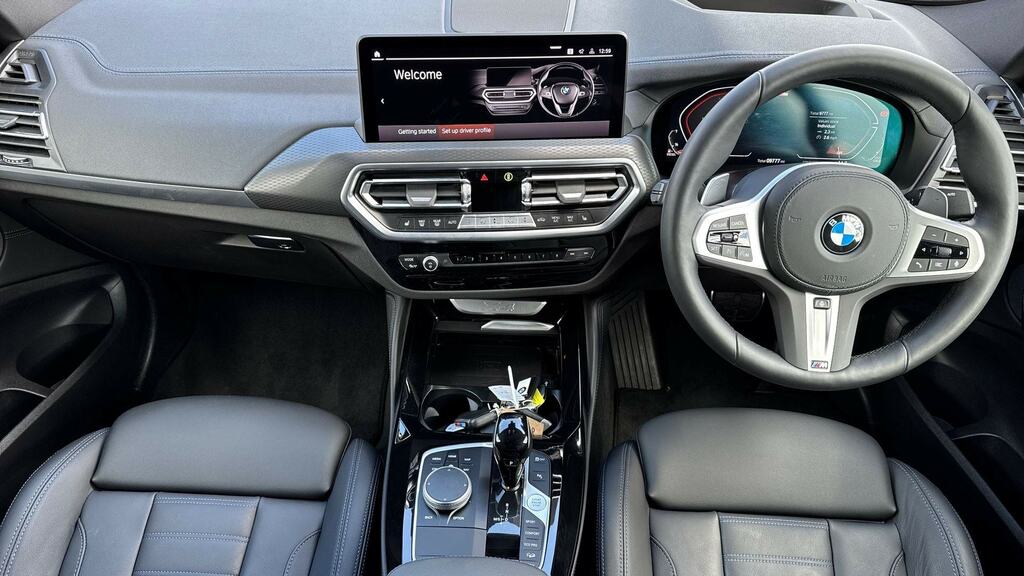 BMW X4 Xdrive20d Mht M Sport Step Techpro Blue #4