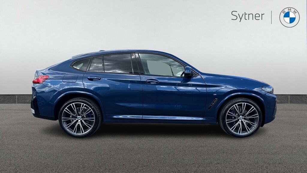 BMW X4 Xdrive20d Mht M Sport Step Techpro Blue #3