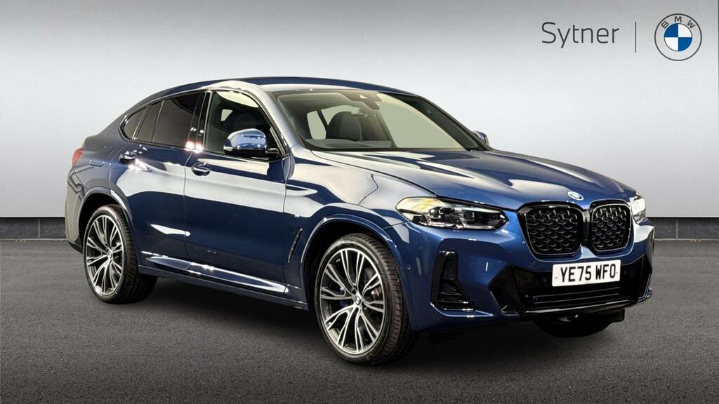 BMW X4 Xdrive20d Mht M Sport Step Techpro Blue