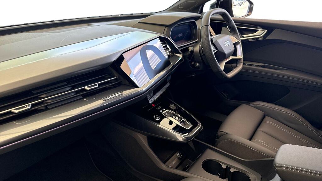 Audi Q4 E Tron 210Kw 45 82Kwh Black Edition Tech Pack YK26KML Grey #2