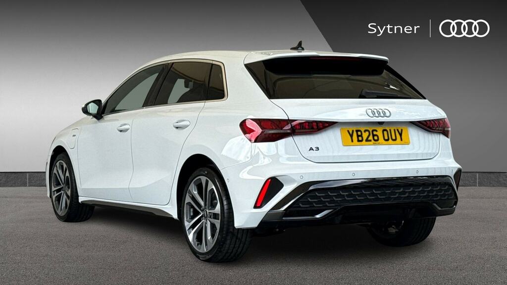 Audi A3 1.5 Tfsi E 204 S Line S Tronic Tech Pack YB26OUY White #3