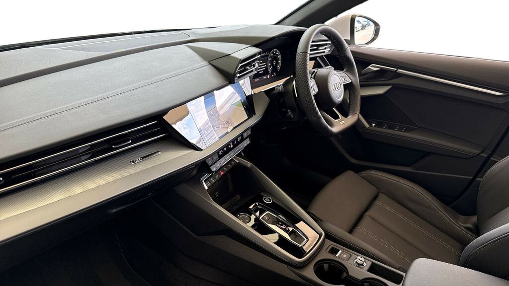 Audi A3 1.5 Tfsi E 204 S Line S Tronic Tech Pack YB26OUY White #2