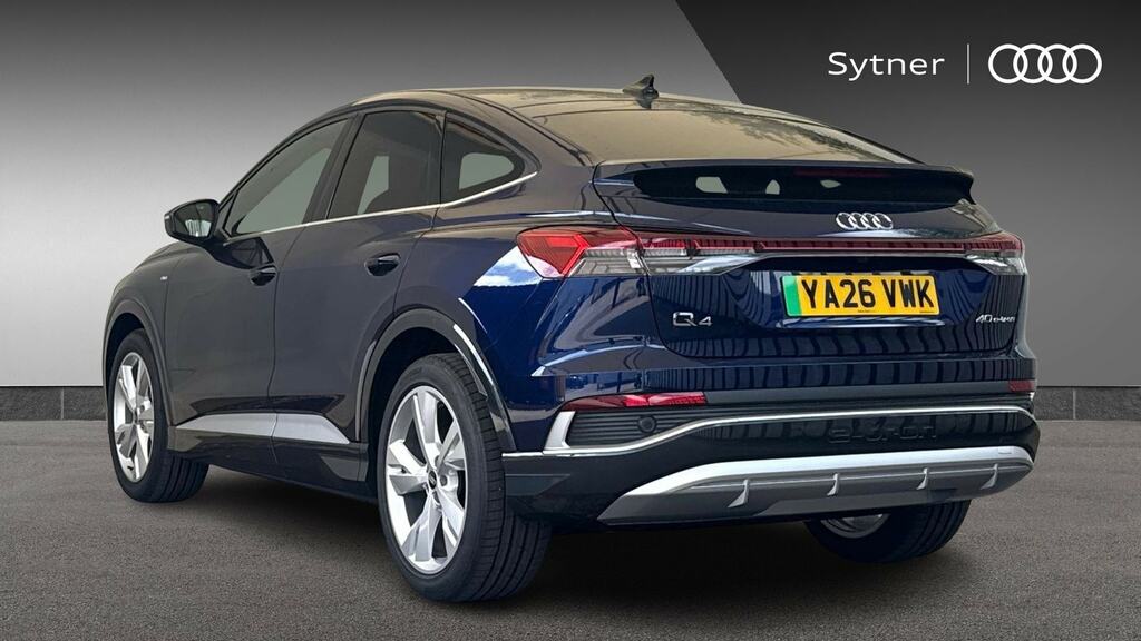 Audi Q4 E Tron 150Kw 40 63Kwh S Line Leathertech Pack Blue #3