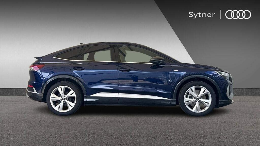 Audi Q4 E Tron 150Kw 40 63Kwh S Line Leathertech Pack Blue #4