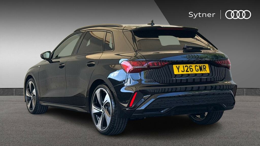 Audi A3 1.5 Tfsi 150 Black Ed S Tronic Tech Pack YJ26GWR Black #3