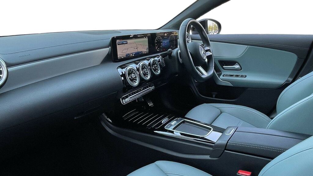 Mercedes-Benz CLA Class 1.3 Cla200h Mhev Amg Line Premium Coupe Petr Black #8