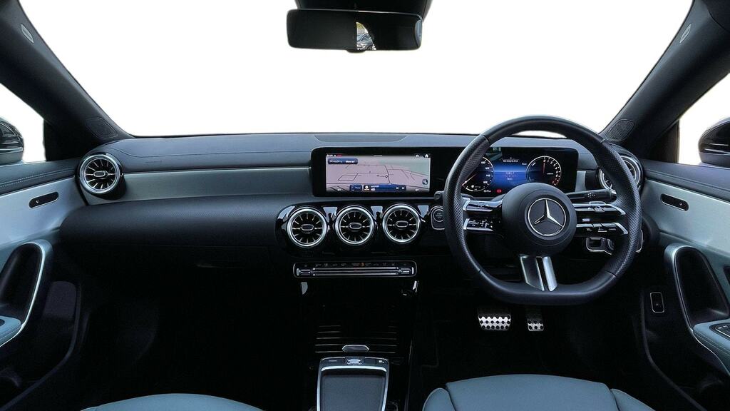 Mercedes-Benz CLA Class 1.3 Cla200h Mhev Amg Line Premium Coupe Petr Black #9